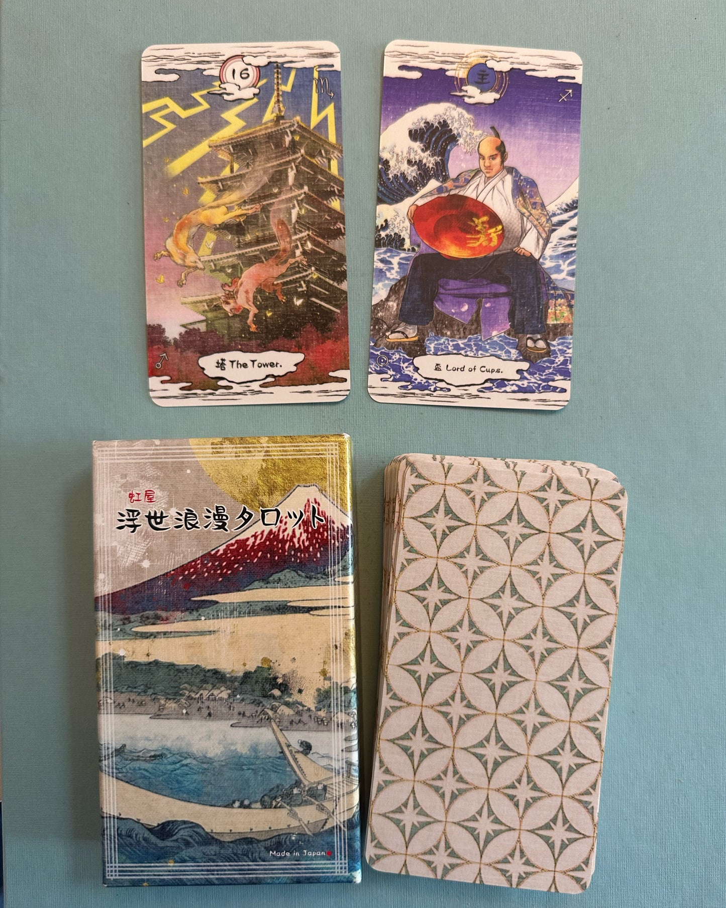 The Ukiyo Romance Tarot — Classic Rider‑Waite Meets Japanese Ukiyo‑e Elegance