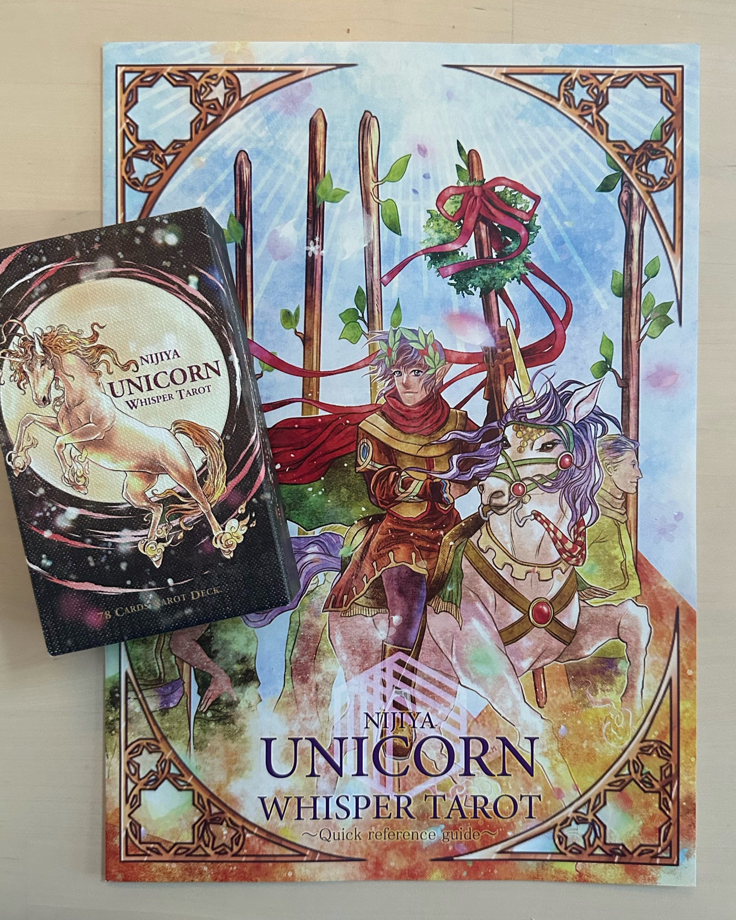 The Unicorn Whisper Tarot — A Magical Rider–Waite Deck with Mythical Elegance