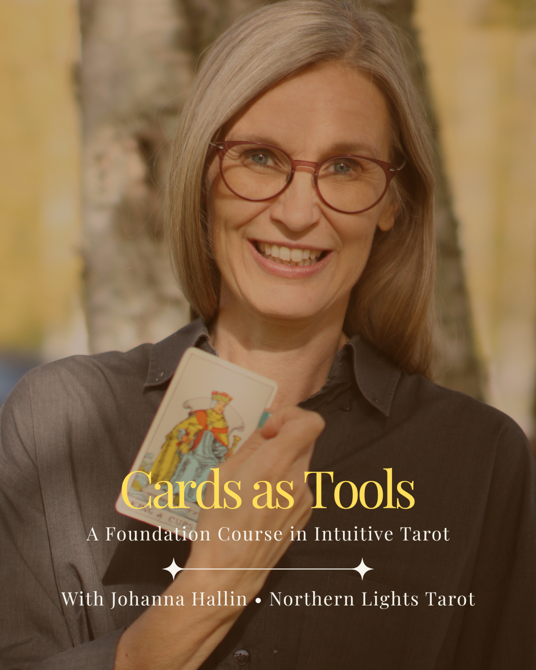 Cards as Tools — Live Online Tarot Course