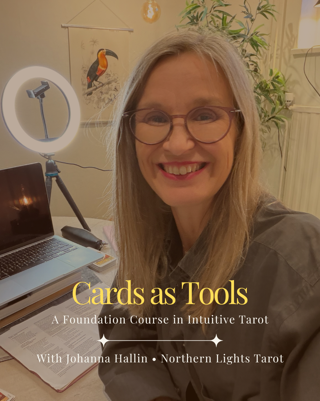 Cards as Tools — Live Online Tarot Course