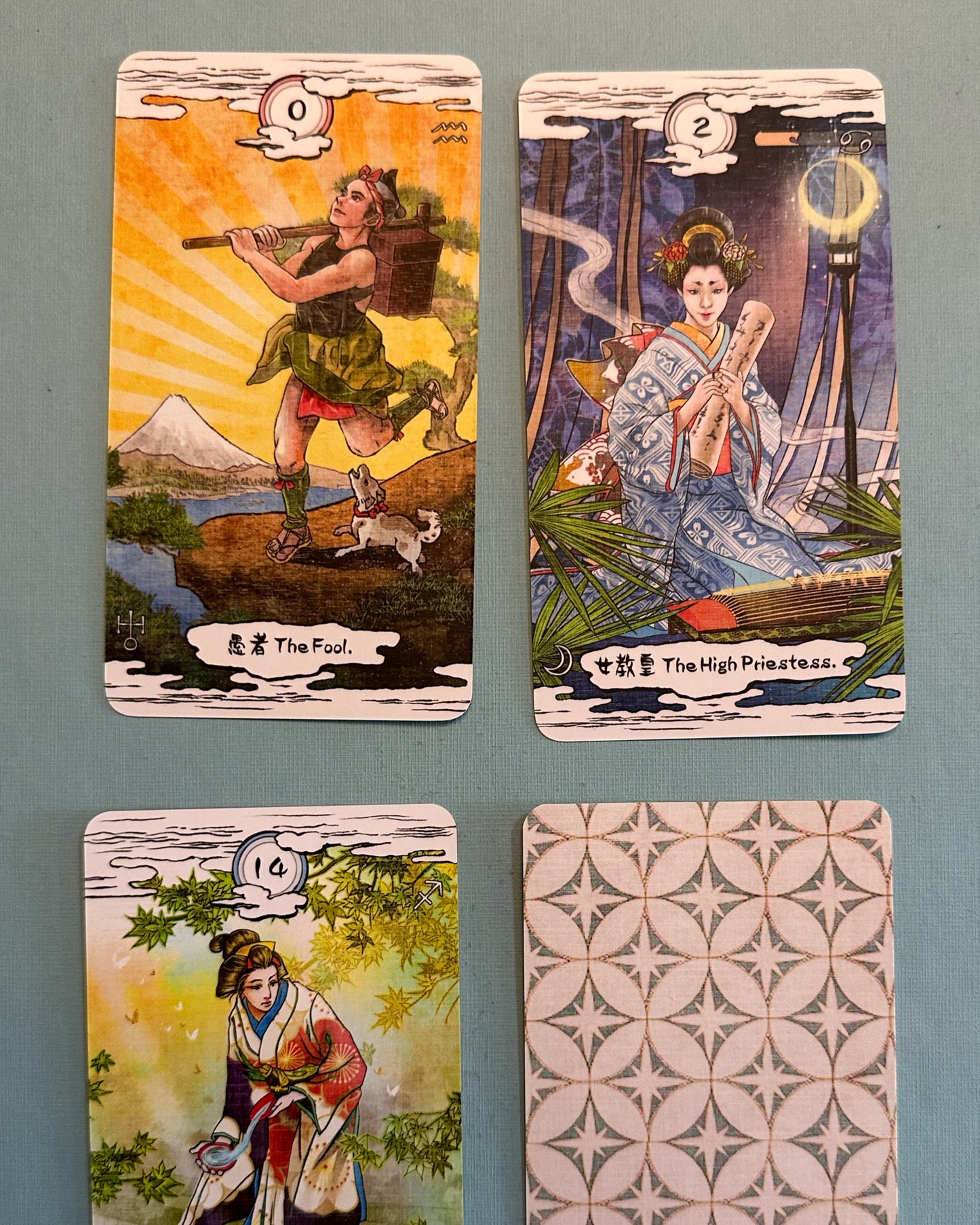 The Ukiyo Romance Tarot — Classic Rider‑Waite Meets Japanese Ukiyo‑e Elegance